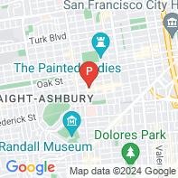 View Map of  786 Haight Street,San Francisco,CA,94117